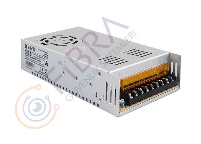 12V 30A 380W Metal Kamera Güç Kaynağı