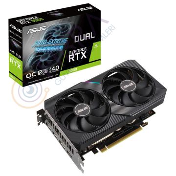 ASUS GeForce DUAL RTX 3060 OC V2 12GB GDDR6 192Bit NVIDIA Ekran Kartı