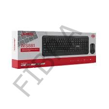 Jedel WS881 Kablosuz Klavye Mouse Set