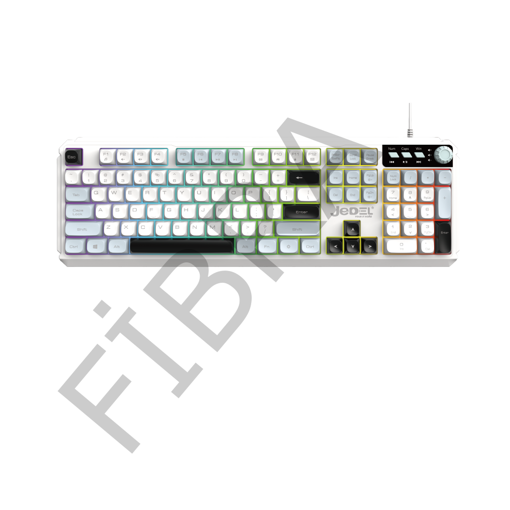 JEDEL K511 GAMING KLAVYE MEMBRAN! SESSİZ SWİTCH
