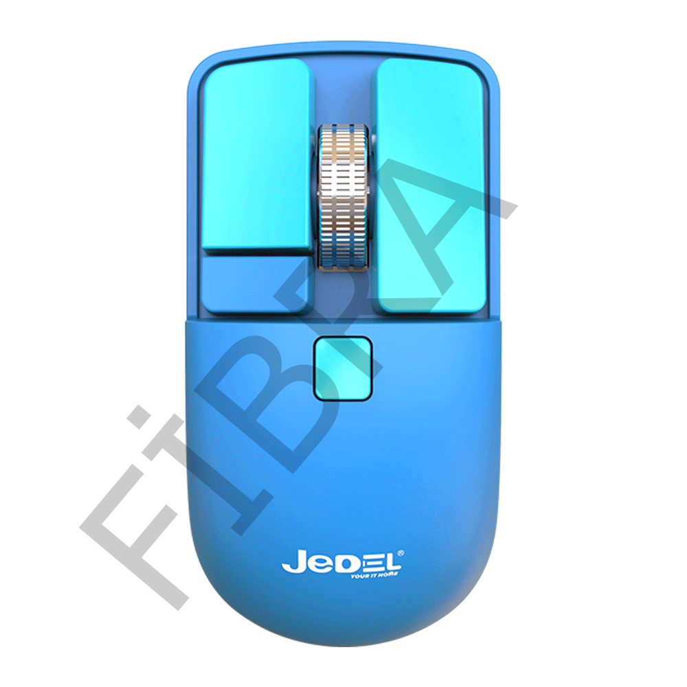 JEDEL WD142 KABLOSUZ ŞARJ EDİLEBİLİR MOUSE MAVİ