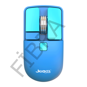 JEDEL WD142 KABLOSUZ ŞARJ EDİLEBİLİR MOUSE MAVİ