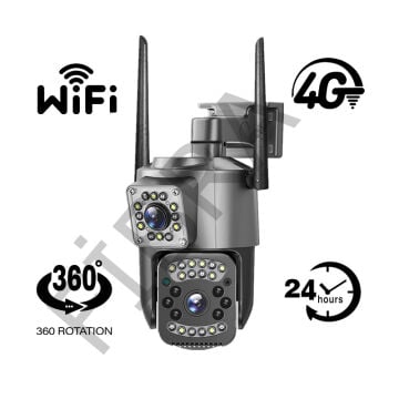 V380 PRO BP6 ÇİFT LENSLİ WİFİ KAMERA