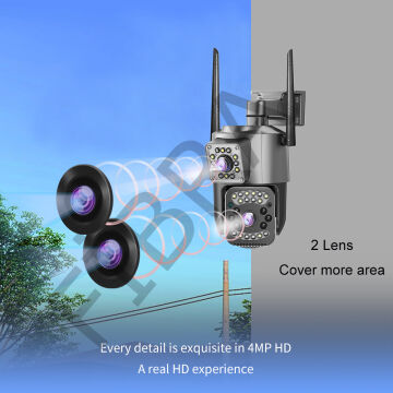 V380 PRO BP6 ÇİFT LENSLİ WİFİ KAMERA